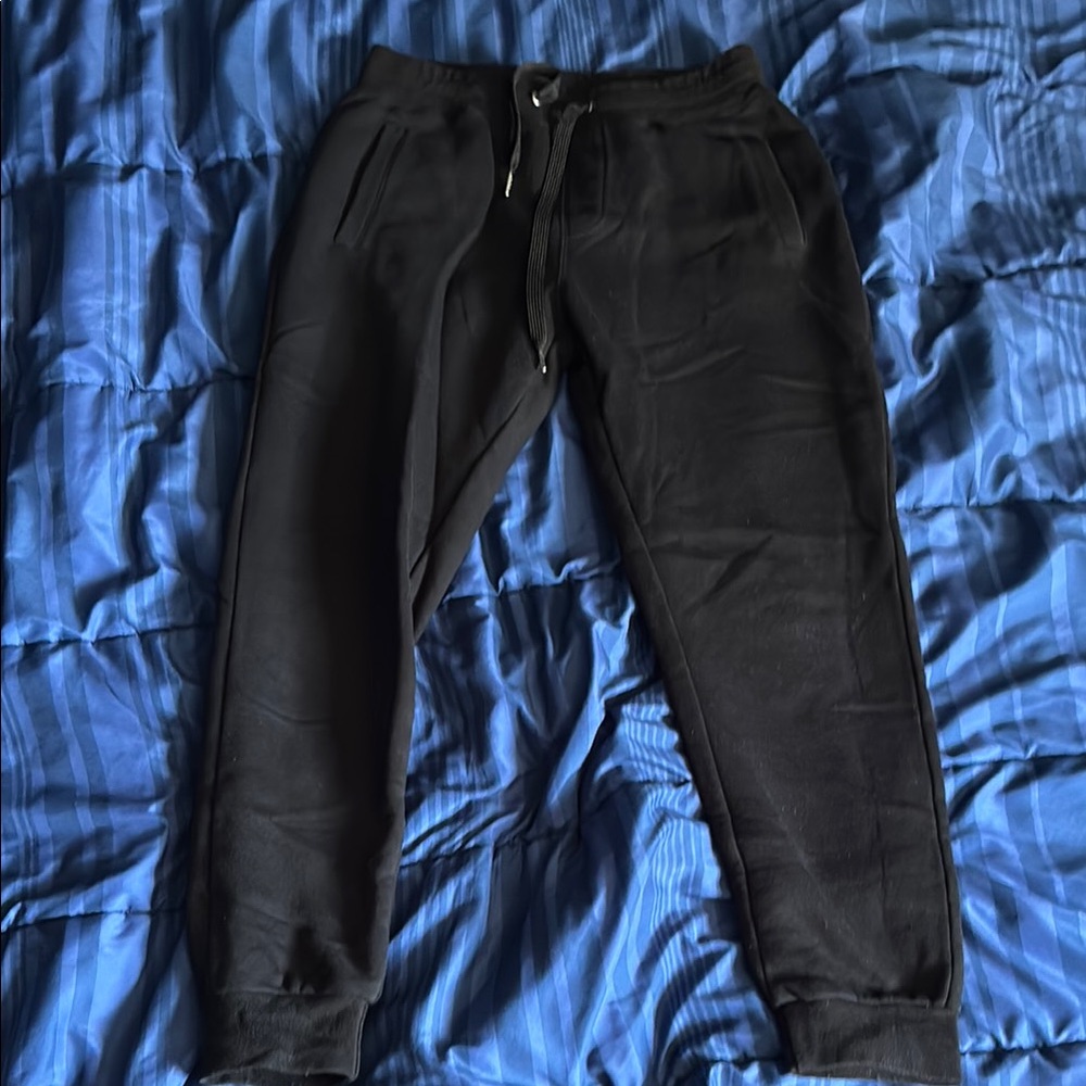 Men's Black Jogger Sweatpants
